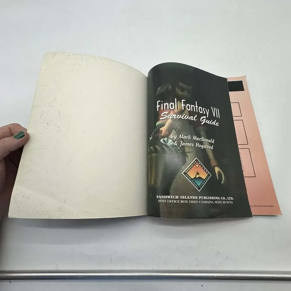 Final Fantasy VII The Complete Survival Guide By Mark McDonald And James Hogwood
